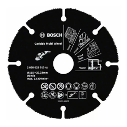 Disco Corte Bosch Amoladora 115 Mm Madera Plastico Clavos