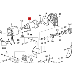 Inducido Rotor Bobina Sierra Skil 3610 Original