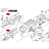 Mandril Portaherramienta Bosch Gbh 2-26 Dre / Gbh 2-24 D