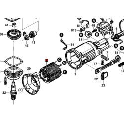 Estator Campo Amoladora Skil 9121 Pa Bosch Super Hobby