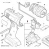 Plaqueta Modulo Atornillador Bosch Gsr 1800-li Original