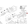 Carcasa Motor Mecanismo Acero Para Martillo Gsh 11 E Bosch