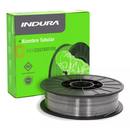 Alambre Tubular Para Soldar Con Gas Rollo 15kg 1,2mm Indura