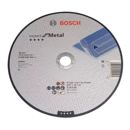 Disco Corte 230x3x22,23mm Expert Fort Metal Bosch Original