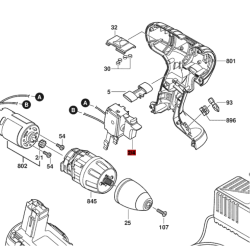 Modulo Electrónico Atornillador Bosch Gsr 14,4v Gsr 12v