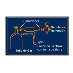 Calefactor Para Gas Co2 24v Ferrolan Original