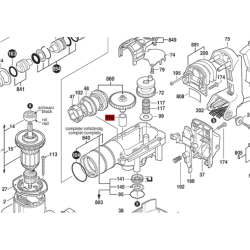 Aro Interior Martillo Gbh 5-40 De Bosch Original