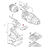 Conmutador Palanca Atornillador Bosch Gsb 14,4 V-li 18 V-li