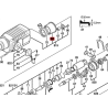 Rodillo Corona De Agujas Taladro Gbh 2 S Y Sr / 2-24 Dse Dfr