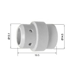 Difusor Aislante Cerámico Para Torcha Mig Mag 240