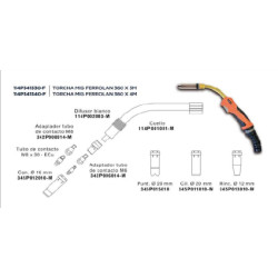 Torcha Mig Mag Parker Para Soldar Mb36 360 X4mts