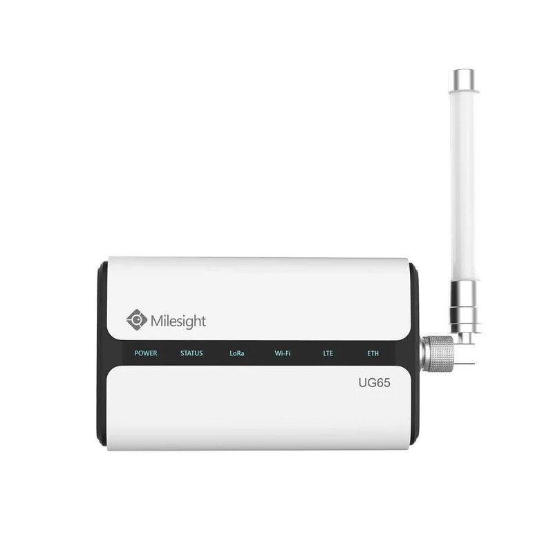 Gateway LoRaWAN Indoor UG65 - Ethernet, WiFi, Celular (3G/4G), PoE, Antena externa