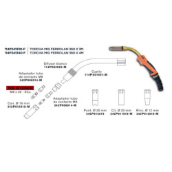 Tubo De Contacto M-8 1,2 L 30MM