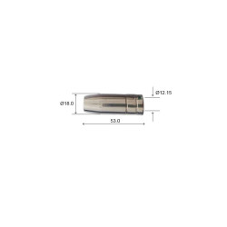 TOBERA CONICA 150 12 MM