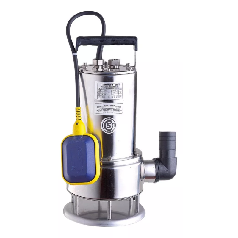 BOMBAS  CLOACAL ACERO INOXIDABLE WQ-1,1B, 1.5HP 220V