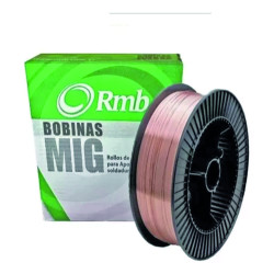 ALAMBRE MIG 70S6 0.9mm  ROLLO X 15 KG MARCA RUMBOS