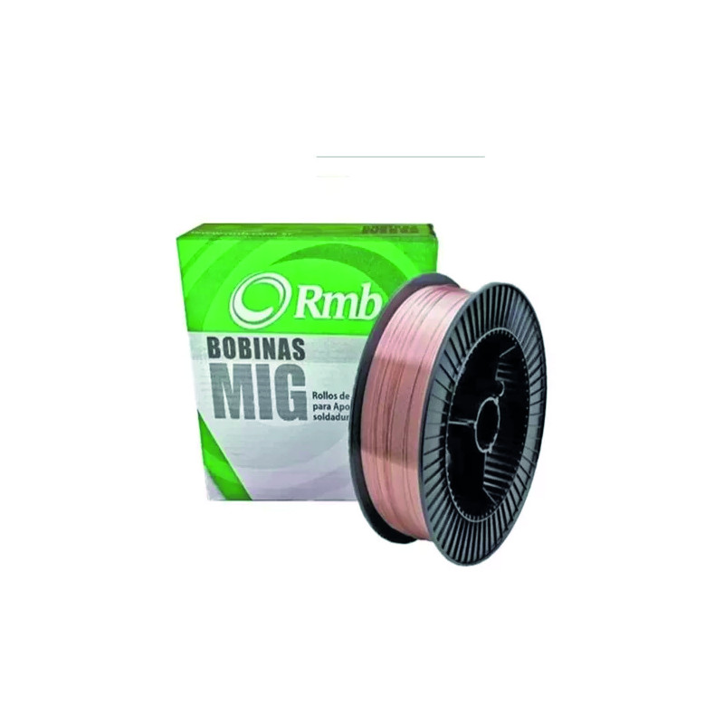 ALAMBRE MIG 70S6 0.9mm  ROLLO X 15 KG MARCA RUMBOS