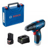 Taladro Atornillador 10mm Bosch 30nm +1 Bateria De 2ah + cargador