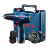 Taladro Atornillador 10mm Bosch 30nm +1 Bateria De 2ah + cargador