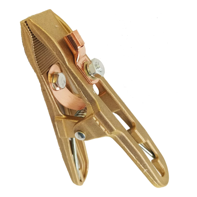 Pinza Masa De Bronce 500 Amperes Para Soldora