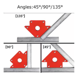 Escuadra Magnética Soporte Soldador 22 Kg 50 Lbs