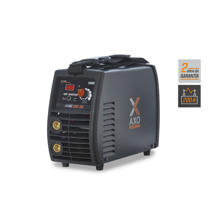 EQUIPO SOLDADORA MMA INVERTER AXO X-ARC 2001 CEL