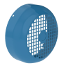 Tapa deflectora 71 Plan 207 RAL 5009 - Sin Grasera