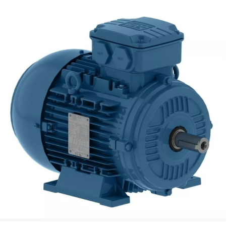 Motor Trifásico Carcasa Fundición de Aluminio - WEG IE1 de 3,00CV 1500rpm 220/380V IP55 100L B3