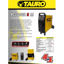 EQUIPO DE SOLDADURAS TAURO PCI 3002 S M (220V)