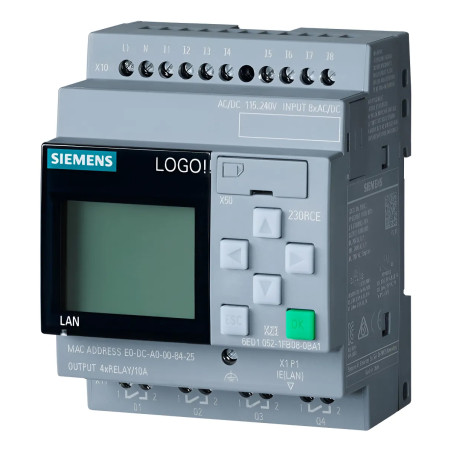Controlador Siem Clp Logo 230rce 115/230v 6ed1052-1fb08-0ba2