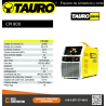 Equipo Plasma Tauro CPI 800 (corte max. 19 mm)